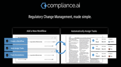RegTech Innovator Compliance.ai Launches Industry’s First Workflow Automation Solution for Financial Regulatory Change Management