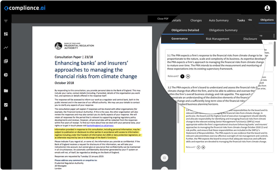Compliance.ai Obligation Analysis Compliance.ai Obligation Analysis