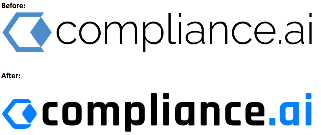 Compliance.ai Logo Comparison Compliance.ai Logo Comparison