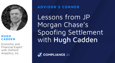 Advisor's Corner - Hugh Cadden