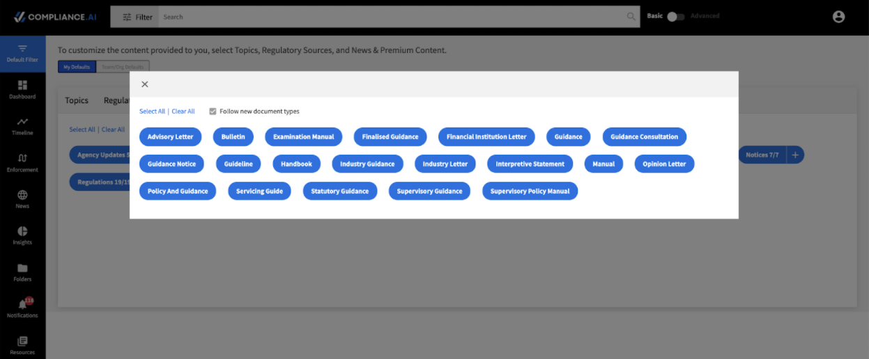 New Document Types Aug 2021